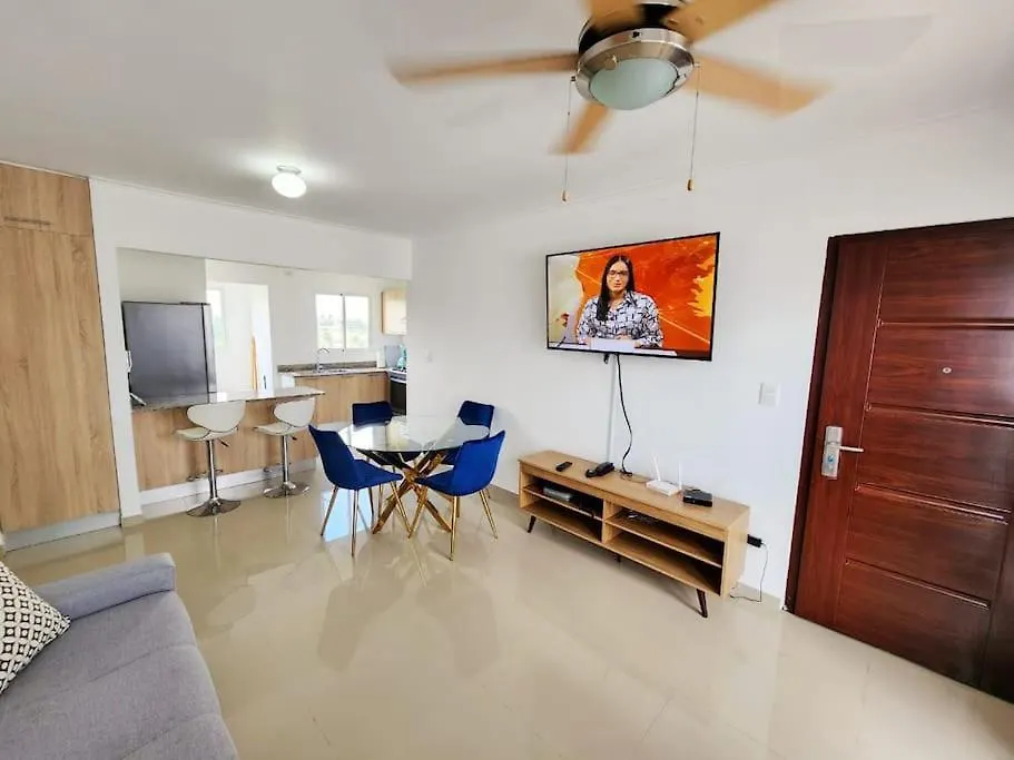 Precioso Apartamento En Un Complejo Residencial Con Picina Lägenhet Santo Domingo